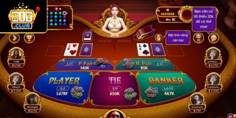Giới thiệu Baccarat Kim Tài Hitclub