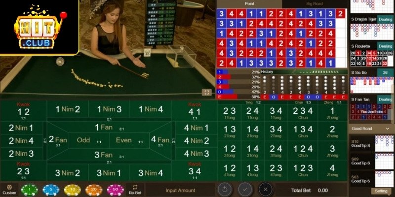 Luật Chơi Fan Tan Hitclub giản Dị Nhưng Hấp Dẫn Đến Bất Ngờ 3 Cửa cược cơ bản