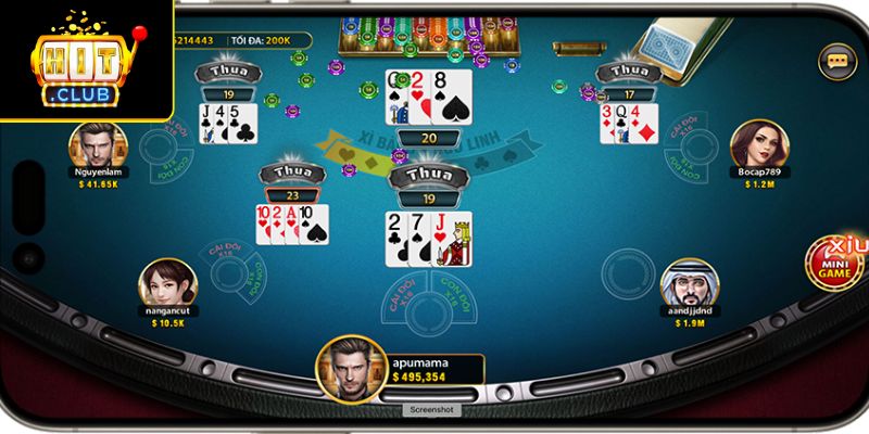 Chiến thuật đánh Xì dách online Hitclub