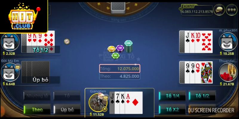 Quy trình tham gia ván chơi